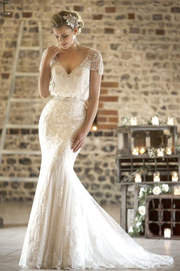 Beautiful wedding dress available from Fairytale Bride Colchester