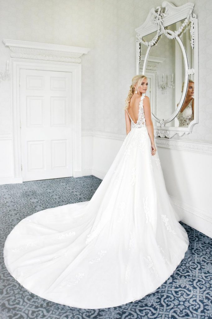 Beautiful wedding dress available from Fairytale Bride Colchester